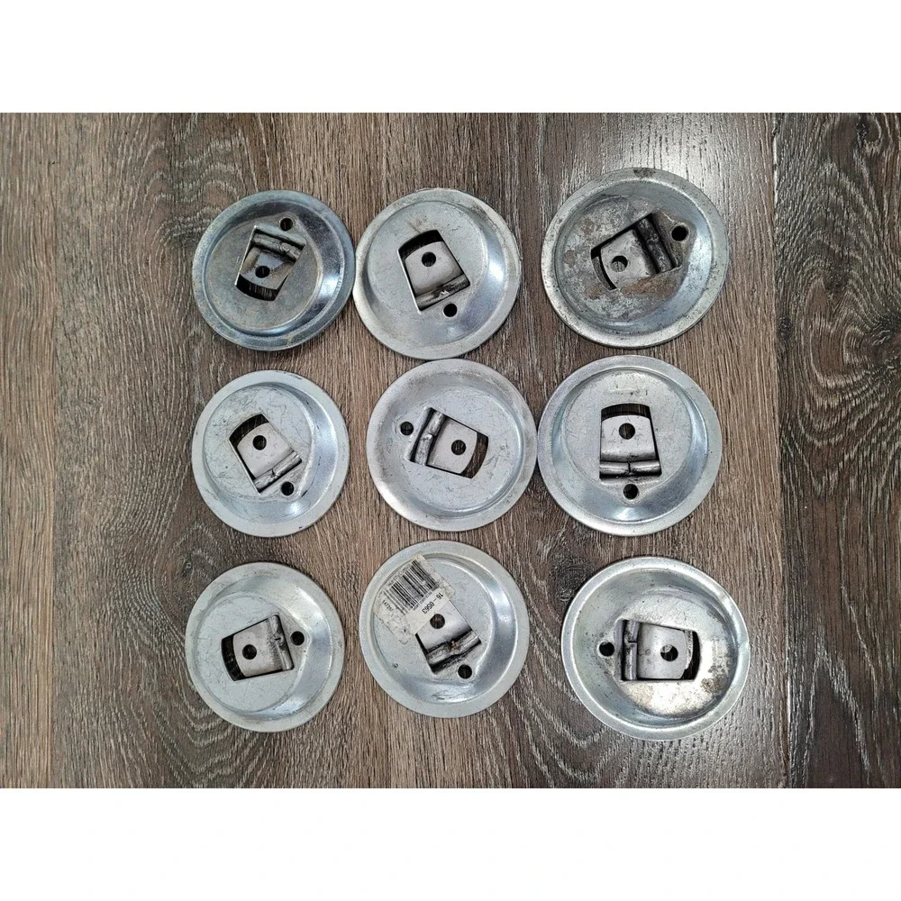 Lot Of 9 Trailer Tie Down D Rings‎ Flush Mount Cargo Anchor Points #L